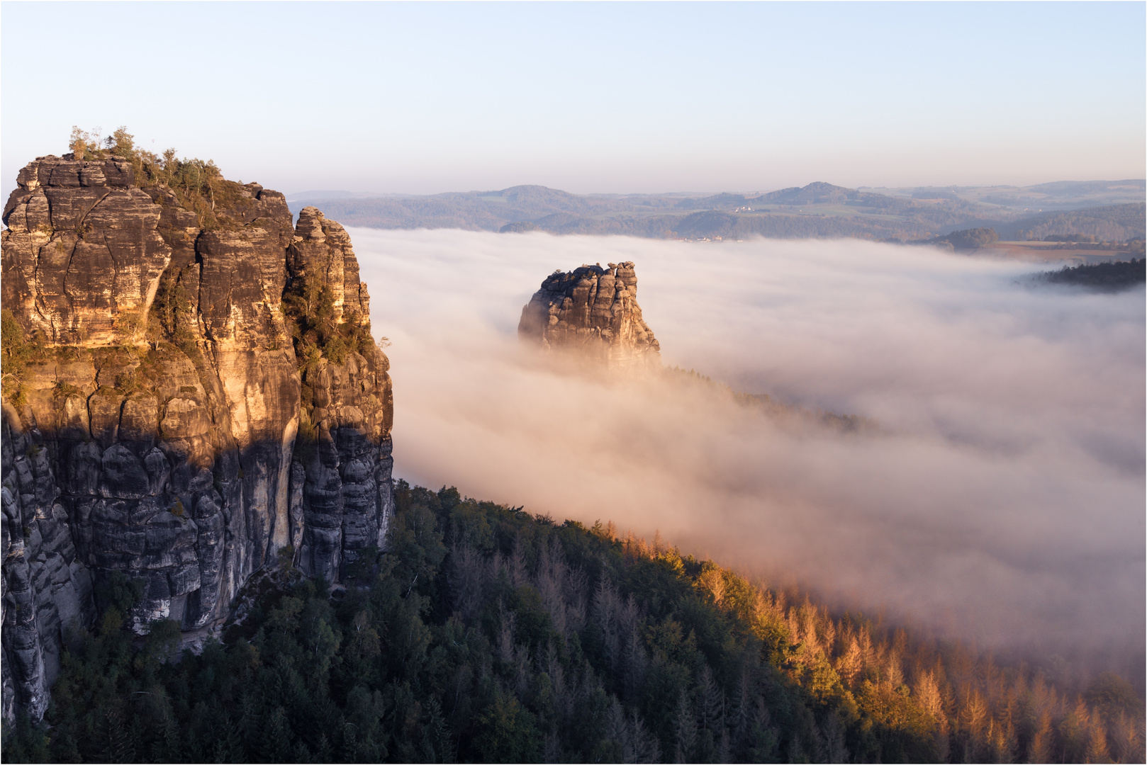 Falkenstein im Nebel...