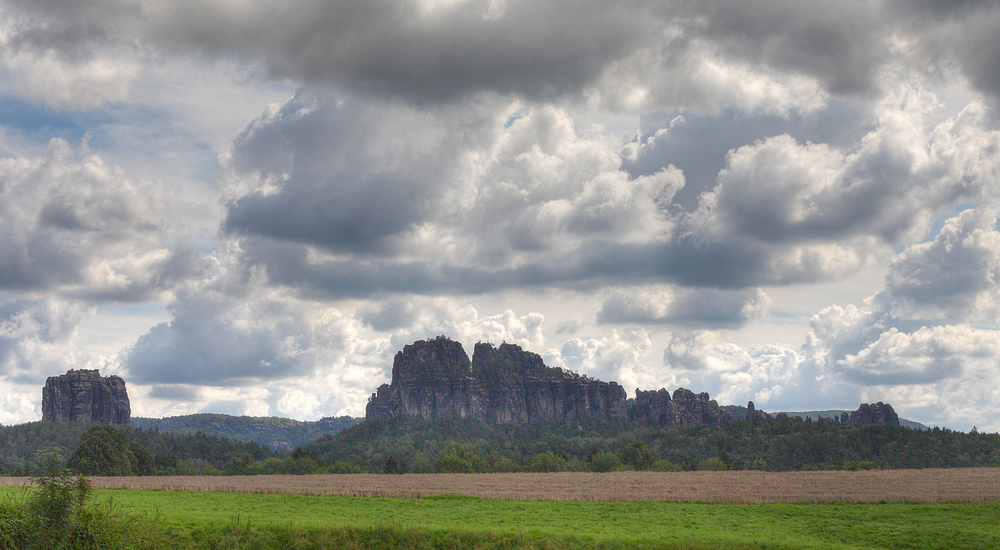 Falkenstein und Schrammsteine