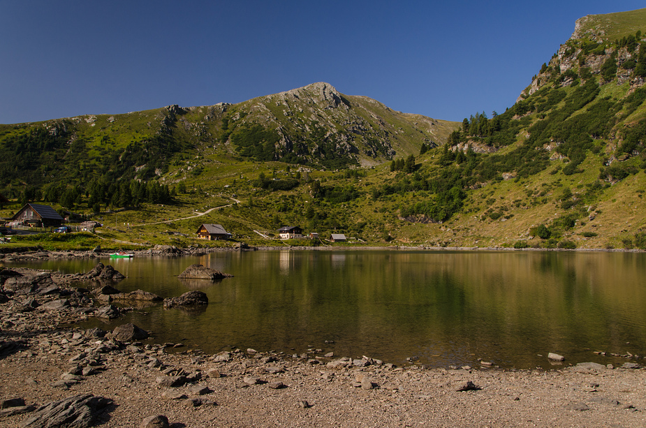 Falkertsee - etwas geschrumpft