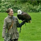 Falknerin mit Weißkopfseeadler (2)