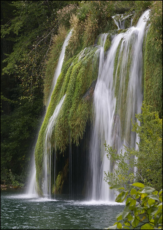 Fall der Plitvicer Seen