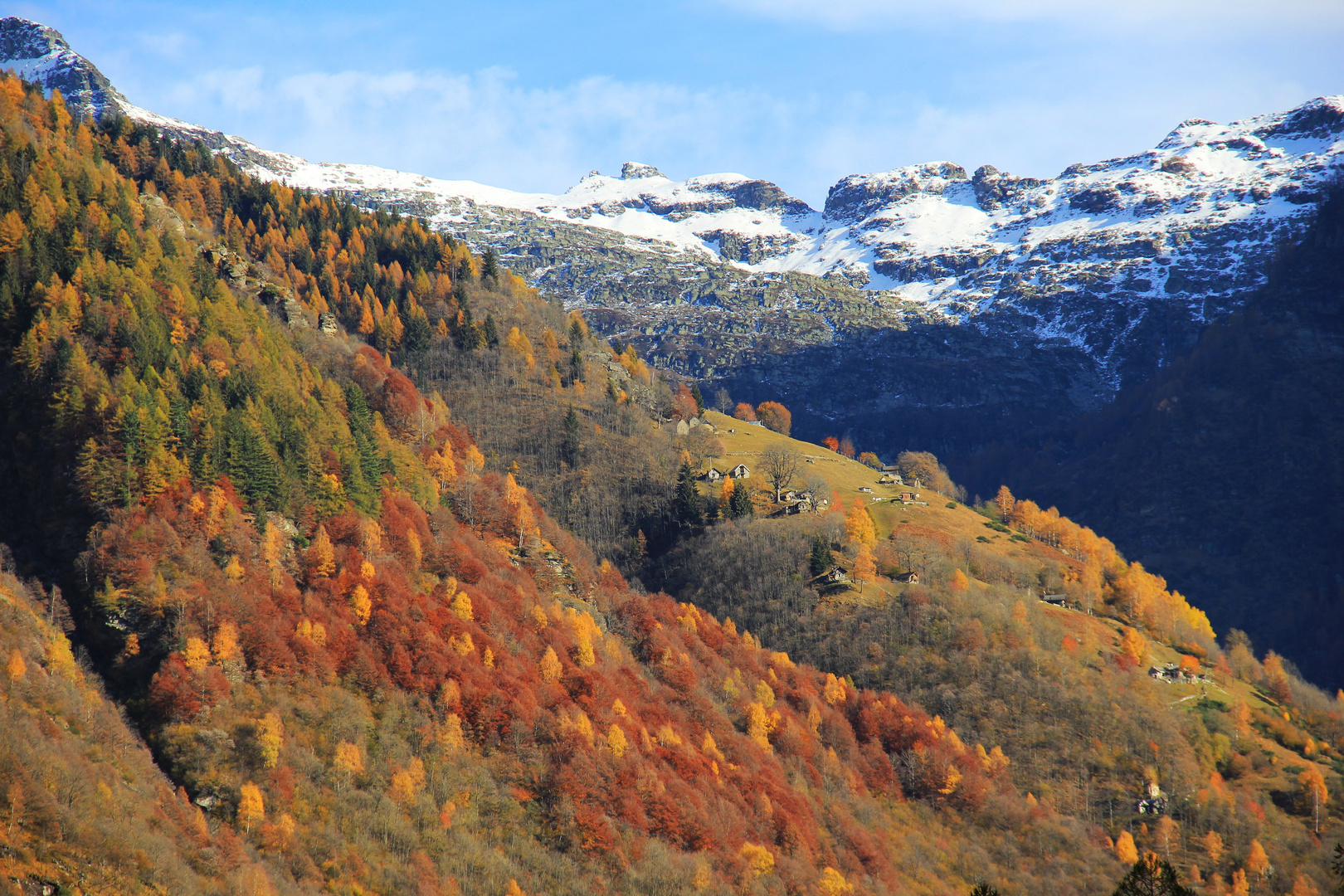 Fall in Verzasca