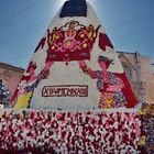 Fallas - Blumenmadonna von hinten