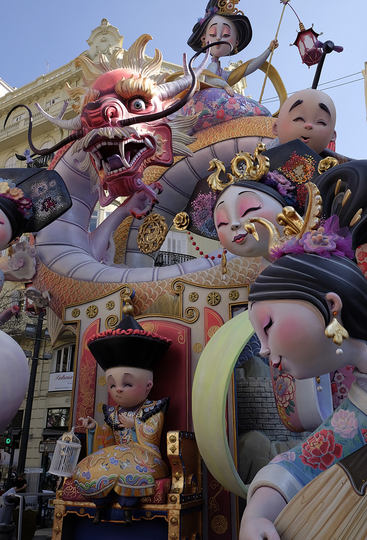 Fallas in Valencia