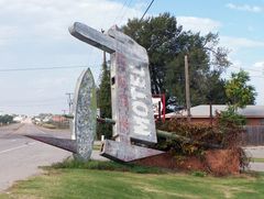 Fallen sign