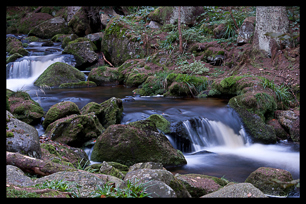 Fallende Wasser