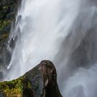 Fallende Wassernebel