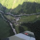 Fallerschein -Tirol größtes Almdorf -  von Oben 