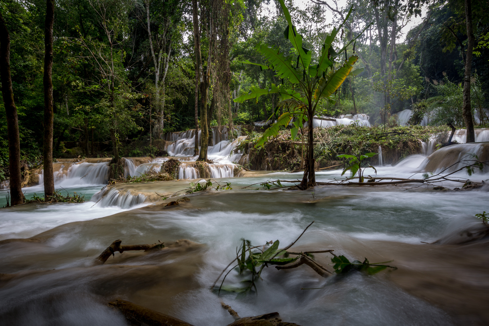 Falls in Laos