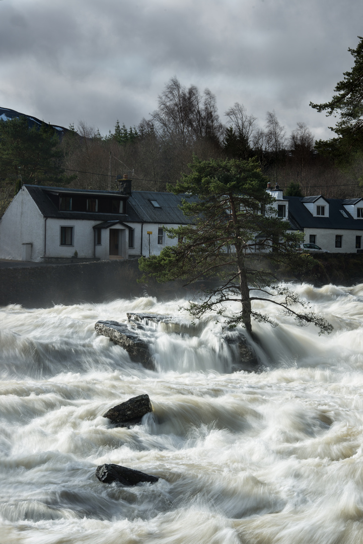 Falls of Dochart in Killin