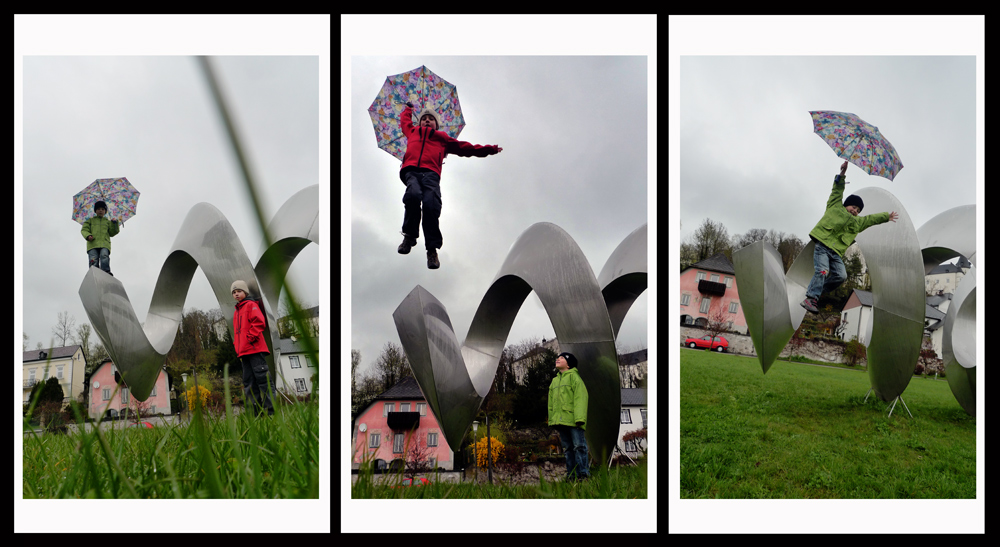 Fallschirmspringen !