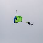 Fallschirmspringen auf dem Flugplatz Bautzen