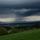 Fallstreifen (virga) über dem Schwarzwald