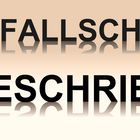 Falsch geschrieben