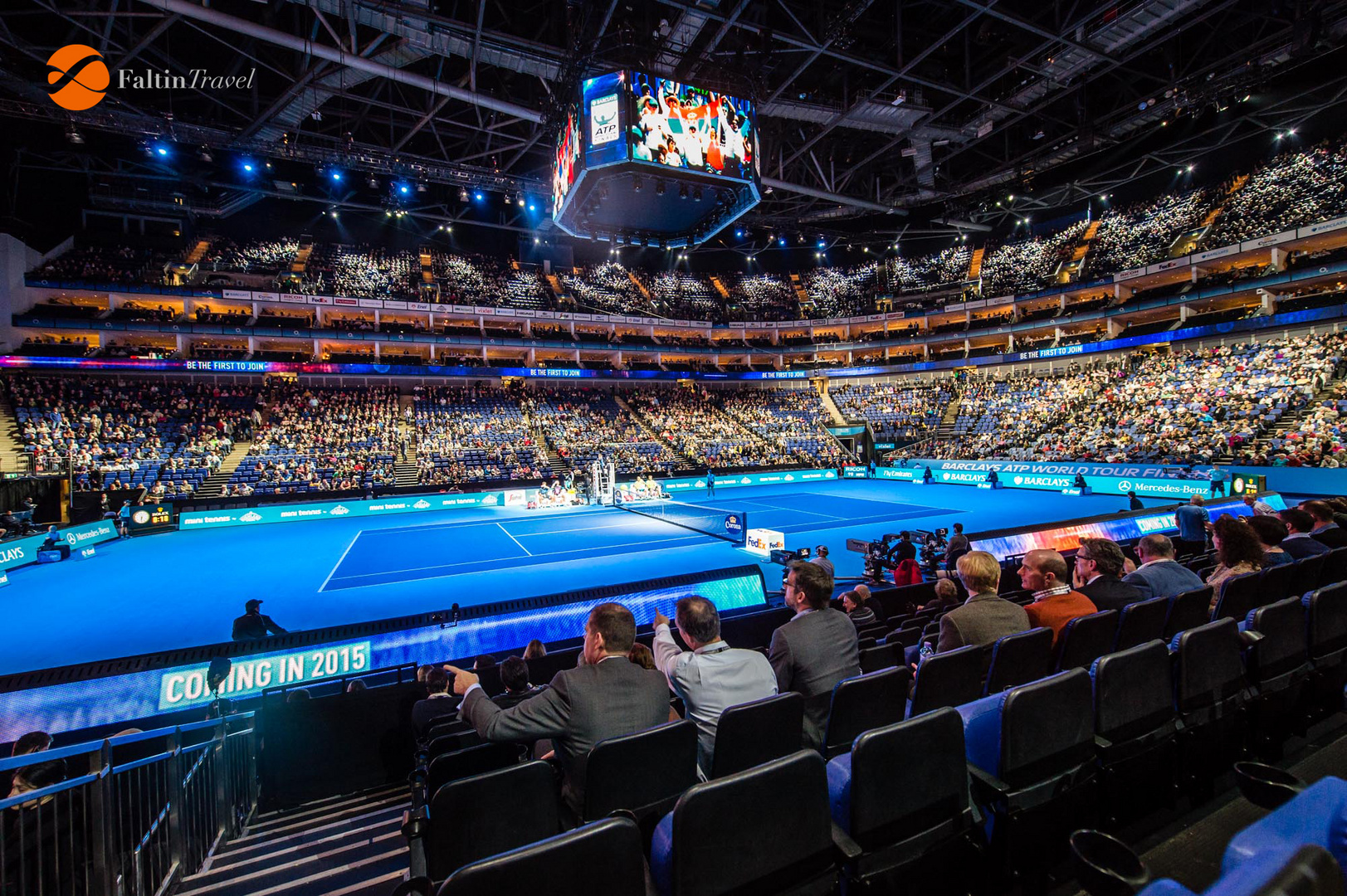 Faltin Travel Reisegäste bei den ATP World Tour Finals in London