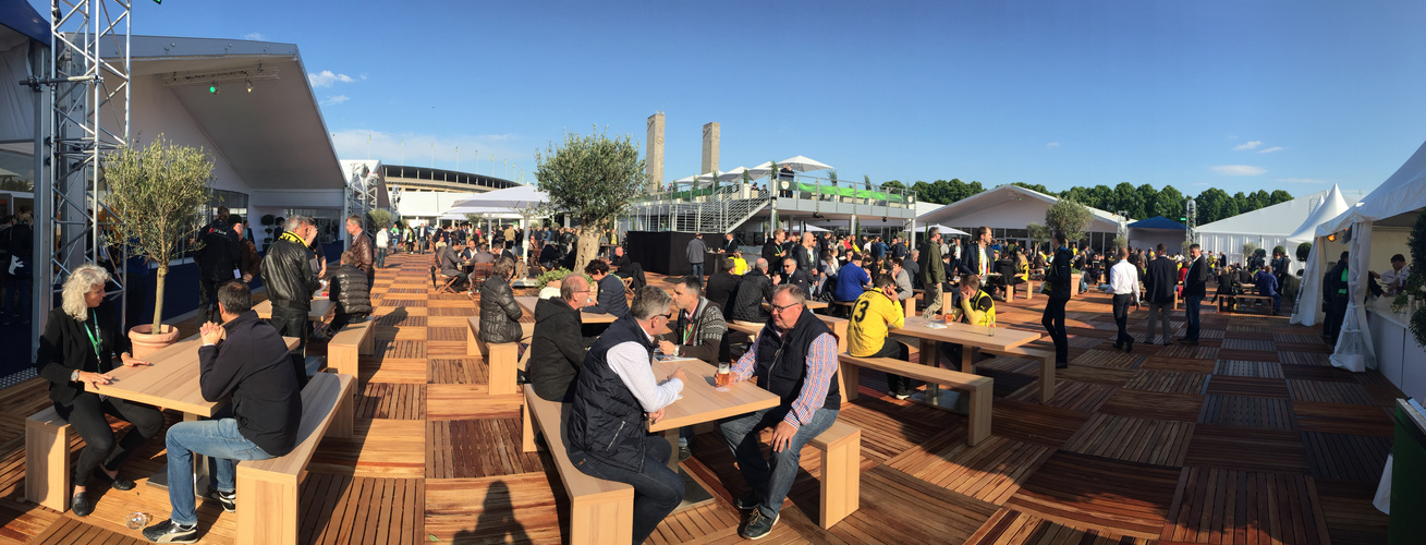 Faltin Travel Reisegäste beim DFB Pokalfinale 2015 in Berlin