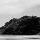 Famara Beach.