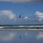 Famara Beach bei Ebbe