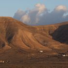 Famara-Berrge im Abendlicht