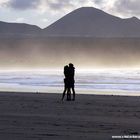 Famara Lanzarote, Sonnenunterang 10/05