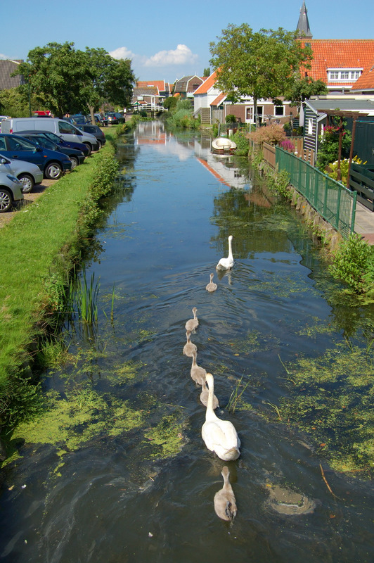 Familia en Marken, Holanda