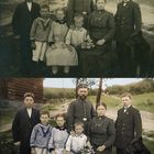 Familie 1915 - Vorher+Nacher