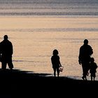 Familie am Meer