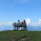 Familie am Seefelder Joch