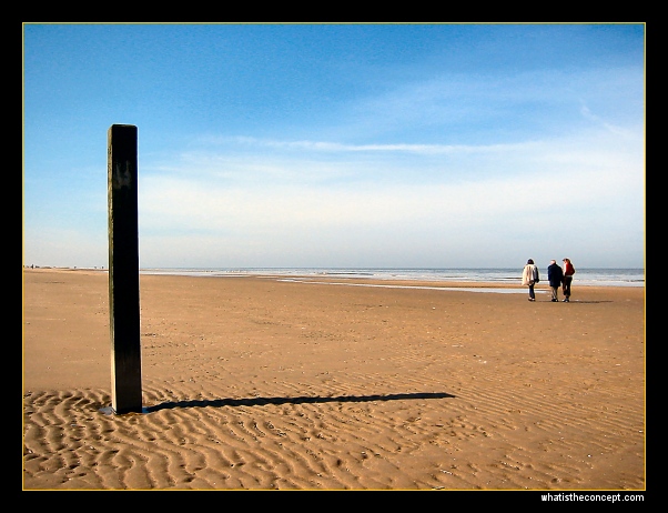 Familie am Strand