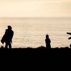 Familie am Strand