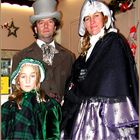 Familie beim Dickens Festival