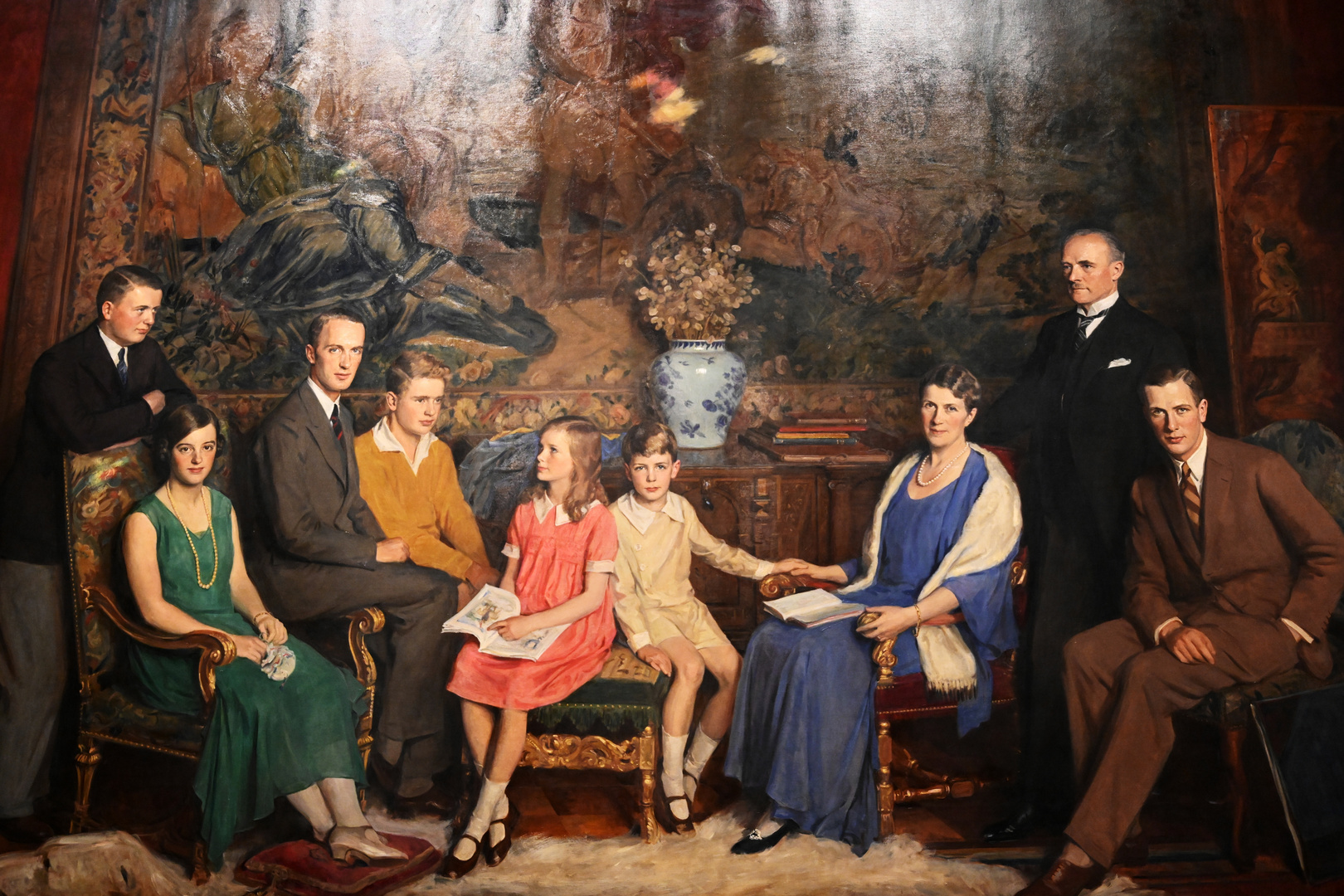 Familie Gustav Krupp 1928