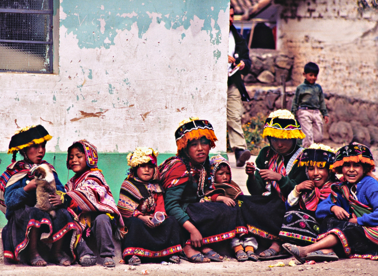 Familie in Cusco