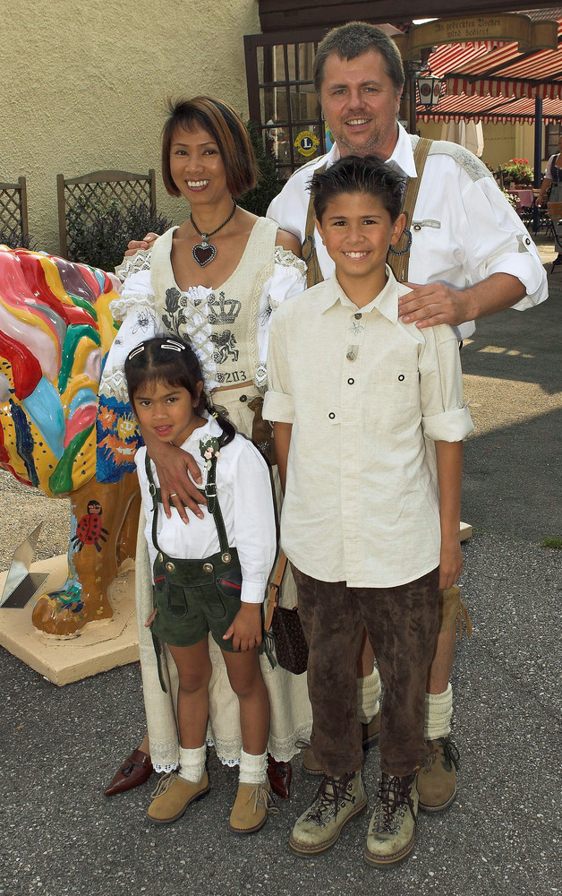 Familie in Tracht