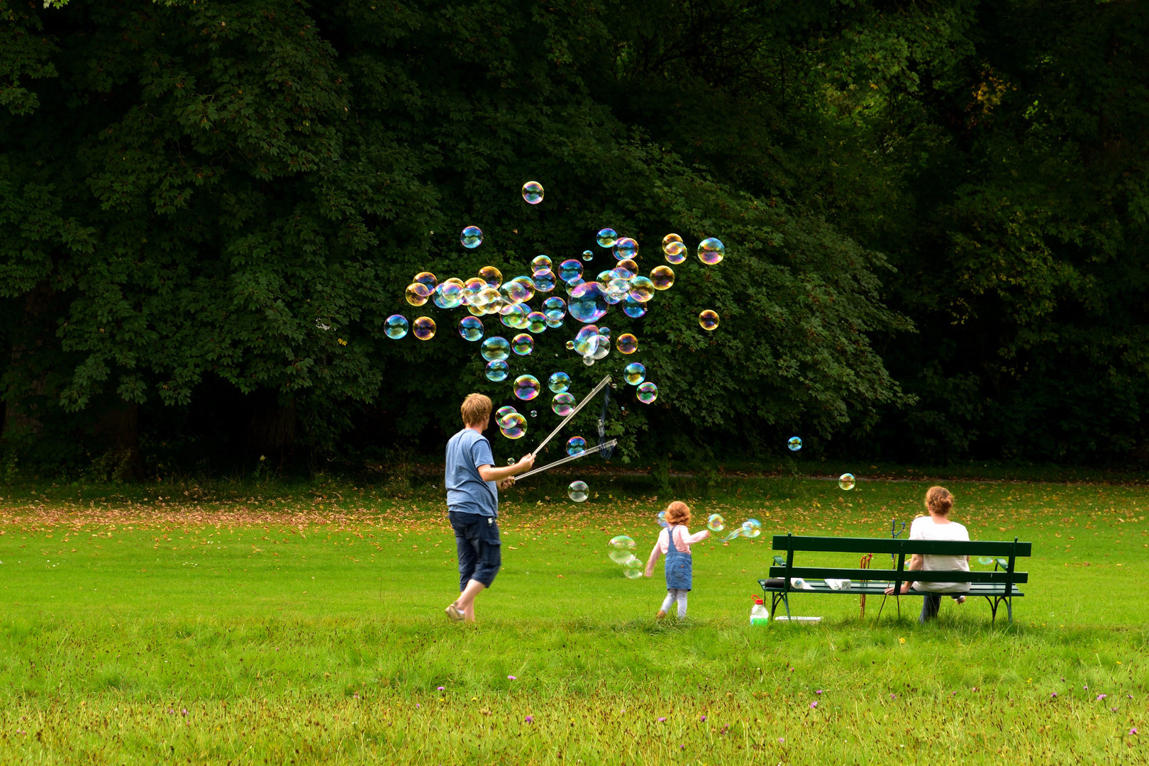 Familien-Idylle