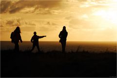 Familien-Silhouette