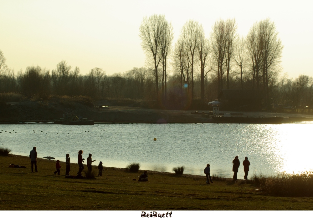 Familien-Spaß am See