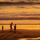 Familienausflug am Meer