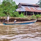 Familienausflug auf dem Mekong