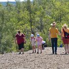 Familienausflug auf Kupferschieferhalden