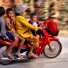 Familienausflug auf thailandisch
