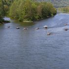 Familienausflug der Amphibienfahrzeuge am RMD-Kanal