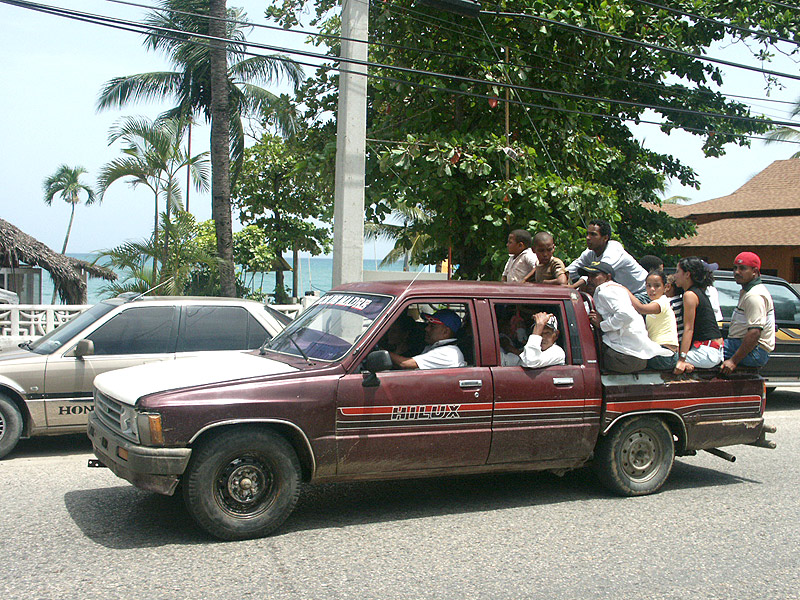 Familienausflug in Cabarete ( Dom.-Rep.)