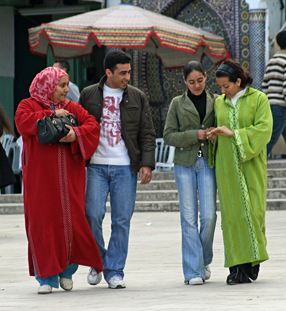 Familienausflug nach Moulay Idris