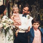 Familienbild bei Hochzeit