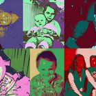 Familiencollage im Warhol Stil