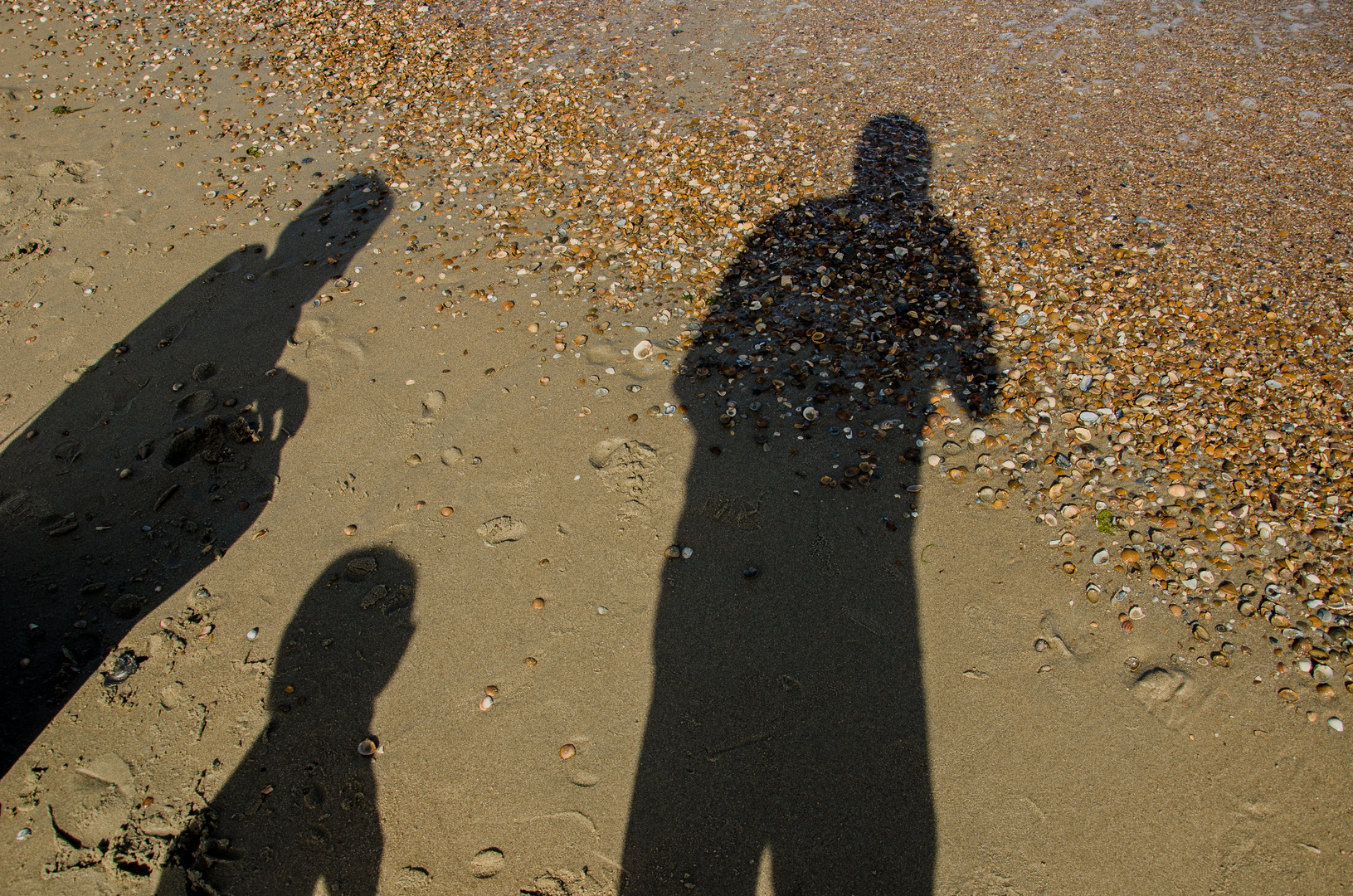 Familienfoto am Strand von Renesse :-)