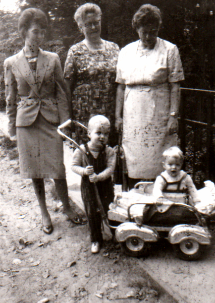 Familienfoto vom Spätsommer 1961