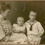 Familienfoto von 1905/06