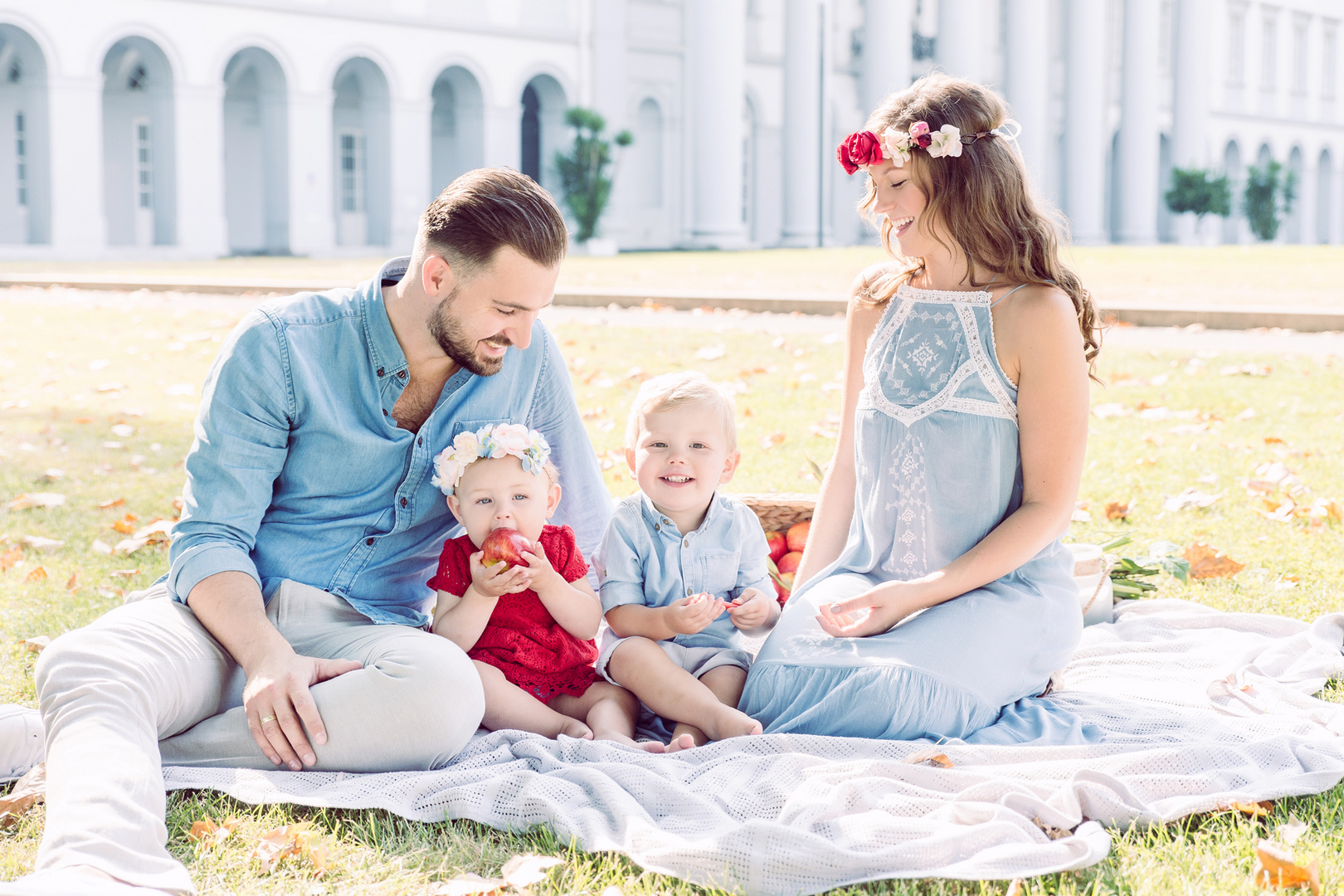 Familienfotoshooting - Schloss Koblenz